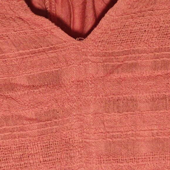 Cable & Gauge Large Coral Women's Blouse Top Shirt - Picture 2 of 4